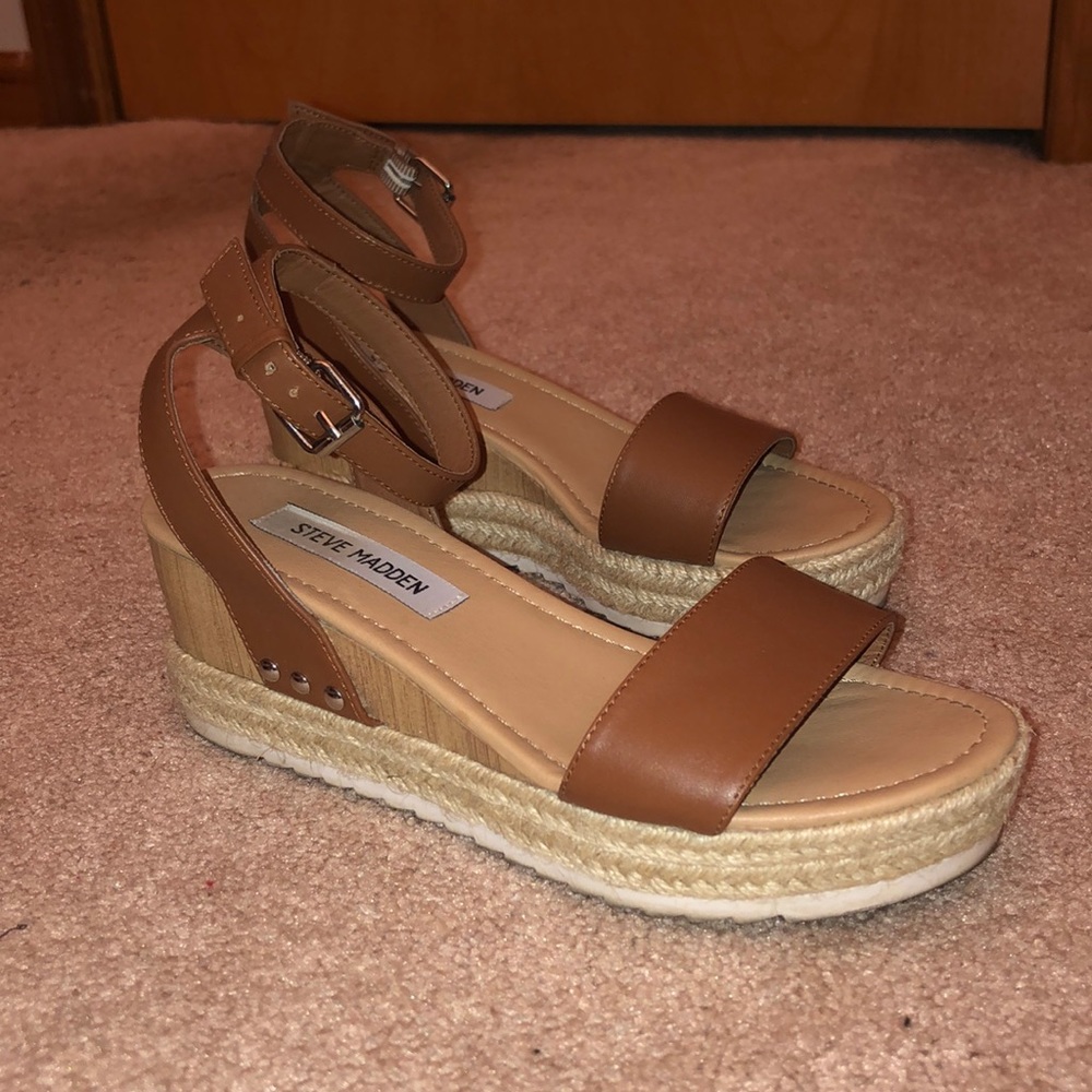 🌿 Steve Madden Jewell Wedge Sandals